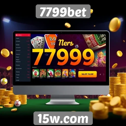 Explorando a interface do usuário do site 7799bet